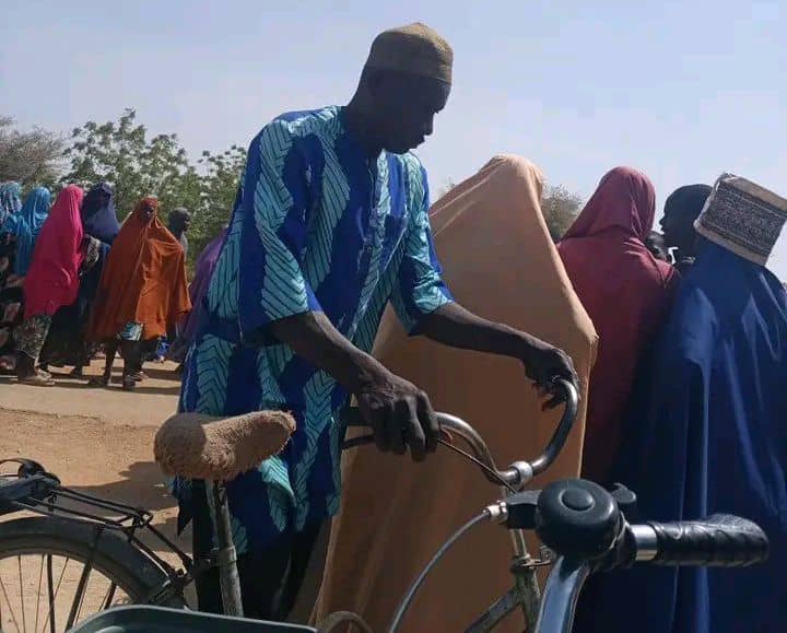 Ngoshe resident shortly after fleeing a deadly attack.